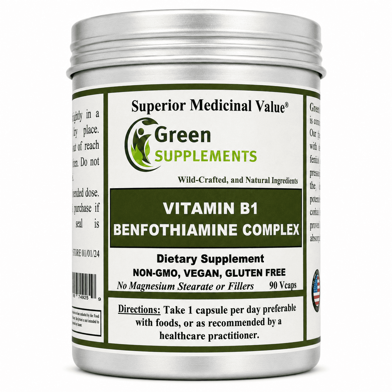Vitamin B1, Benfothiamine, Thiamine